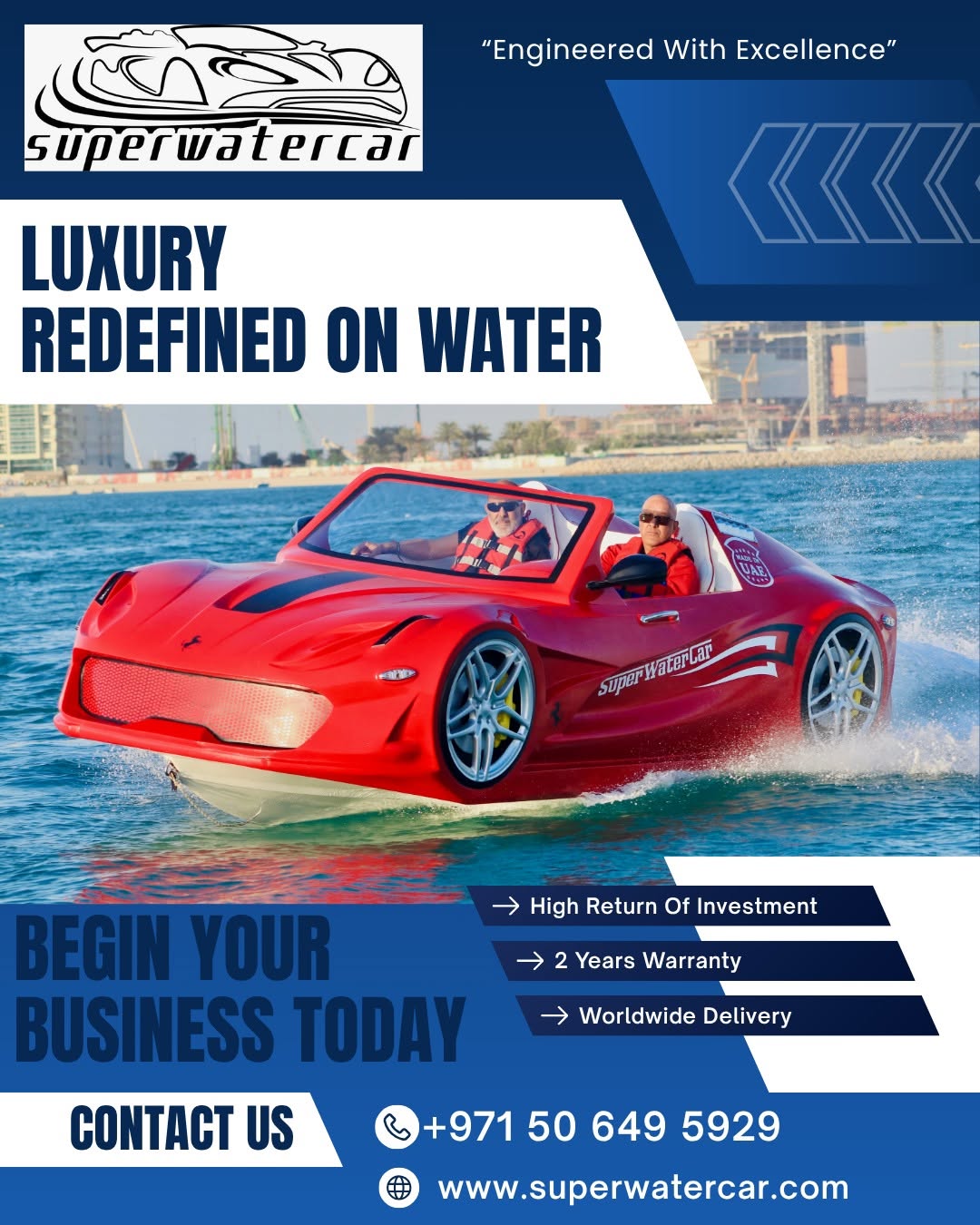 Jet car rental business
